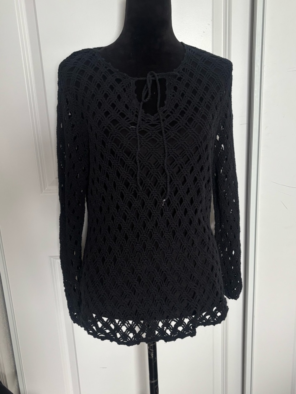 Lane Bryant crochet top